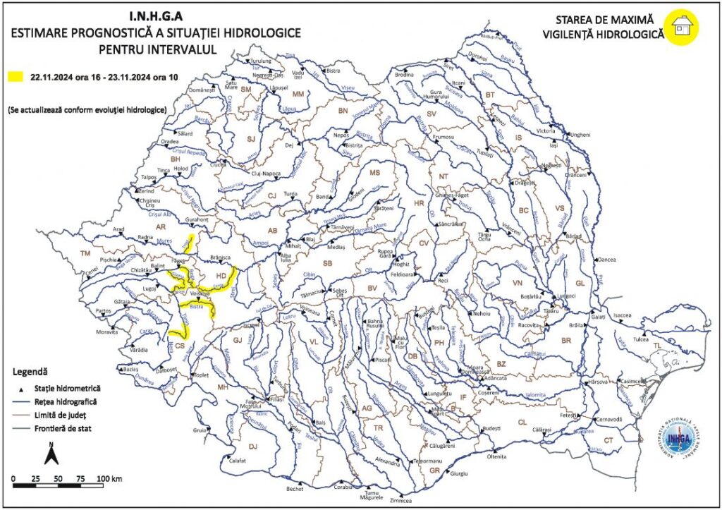 inudantii - Sursa de Vest