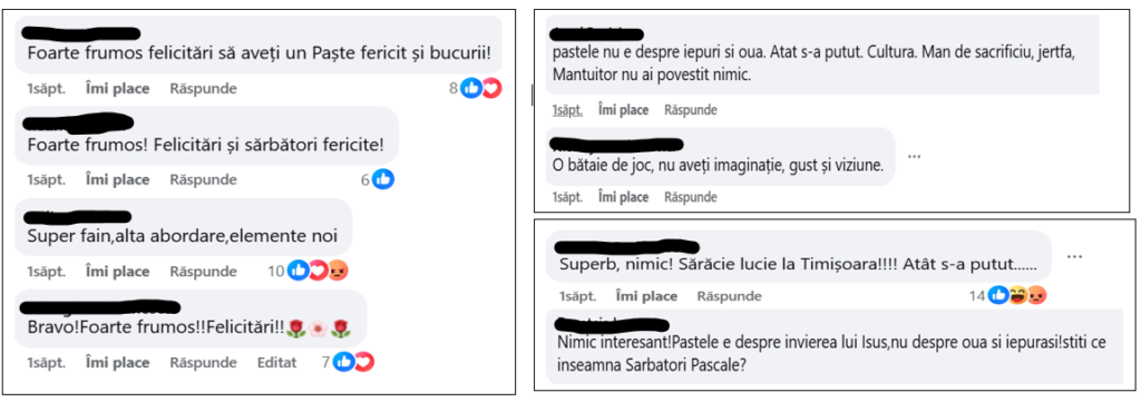 comentarii decoratiuni paste - Sursa de Vest