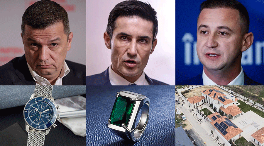Three portraits of men in suits (left to right). Things look formal and serious in the collage.