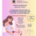 Poster for a postgraduate course on hematologic and cardiologic complications in pregnancy; shows a pregnant woman with a heart-rate line and holding her belly, logo of Victor Babeș University.