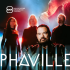 Concert poster for Alphaville in Timisoara, June 21, 2026 at 20:30, featuring the band photo and official logos in the corners.